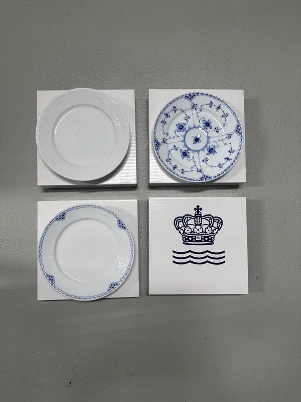 Royal Copenhagen tallerkener hos Lidkøb secondhand